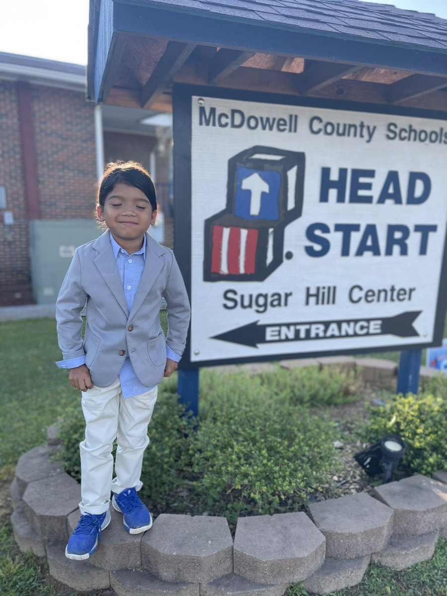 alishaannette84's tweet photo. Ready to conquer his turn as Teacher for the day and PreK graduation this afternoon @MCSHeadStart #preschoolgraduate https://t.co/hGfSRP4TiN