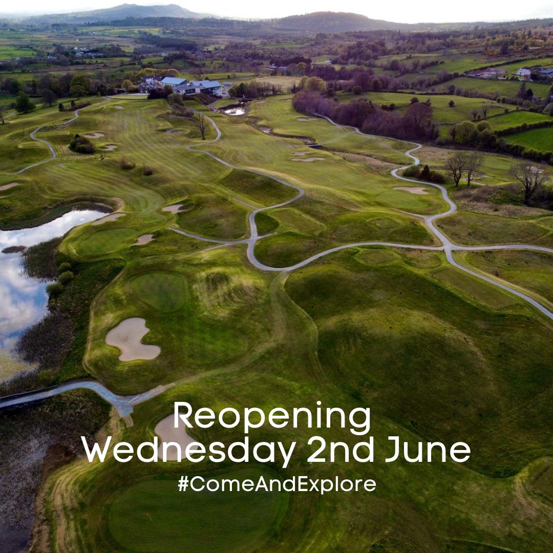 CastleDargan's tweet photo. 🔓 We're delighted to announce that Castle Dargan Estate is reopening to all guests this coming Wednesday 2nd June! 

This includes the hotel, spa and golf club. 

We can't wait to welcome you all back. Check out our special offers here ➡ https://t.co/UDToGR6NdP https://t.co/qrvW8KIvax