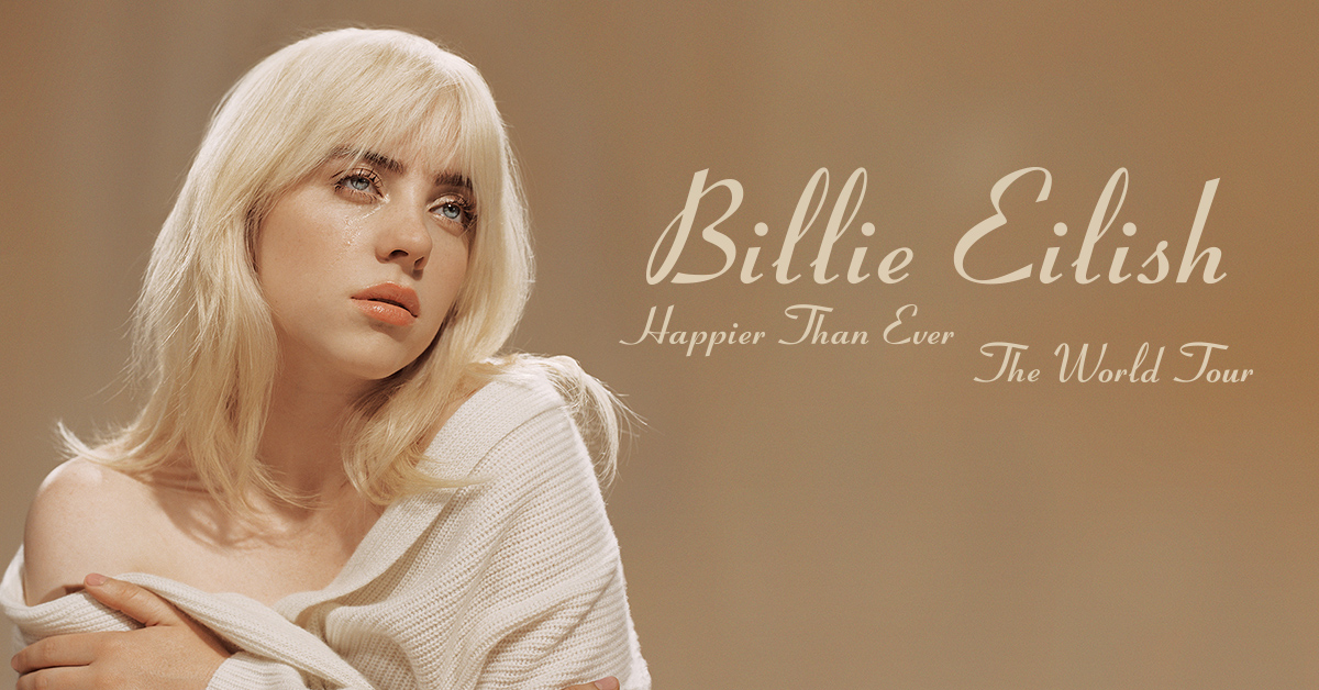 BillieEilishBR's tweet photo. Com menos de 4 horas em venda geral, os ingressos da Happier Than Ever, The World Tour em Amsterdam já estão se esgotando. https://t.co/paHSxhssoW