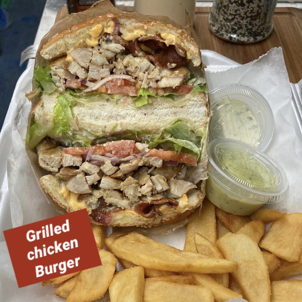 mautegrillmiami's tweet photo. Happy Hamburger Day 🎉
The truth is, a burger is a universal food; it’s a food that has many forms; it’s a food that brings people together, and ultimately it’s loved. 
Come and celebrate #burgerday with us.

🍔 CHICKEN BURGER 

#MauteGrillMiami
#Miami  #kendall #grill #parrilla https://t.co/0U2rRaVyeK