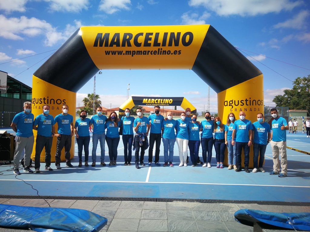 AgustinosGR's tweet photo. ¡Un día muy especial para todos! 

#XVMPM #EstaEsLaMarcelino 🏃🏽‍♀️🏃🏽‍♂️ https://t.co/C6qxtyRrdb