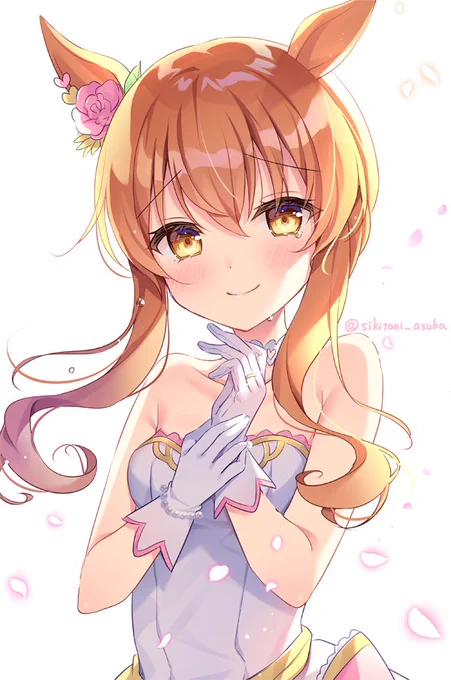 指輪を渡した瞬間の表情にドキっとしたい

#ウマ娘 #マヤノトップガン 