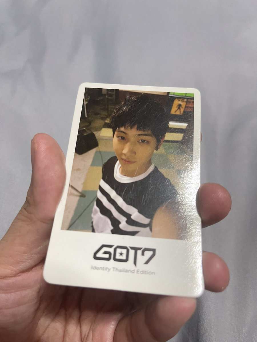 jaebummii2's tweet photo. ปล่อยของสะสม การ์ดเจบี identify เวอร์ไทย 250 บาท 
ค่าส่ง30/ems50 
#ตลาดนัดอากาเซ่ #ตลาดนัดอากาเซ  #บั้มgot7​ 
#การ์ดgot7 #ขายการ์ดgot7 #ตลาดนัดgot7​ 
#ตลาดกัซ #ตลาดนัดอากาเซ่got7 #ขายของสะสมgot7 https://t.co/BdF9eSNcBI