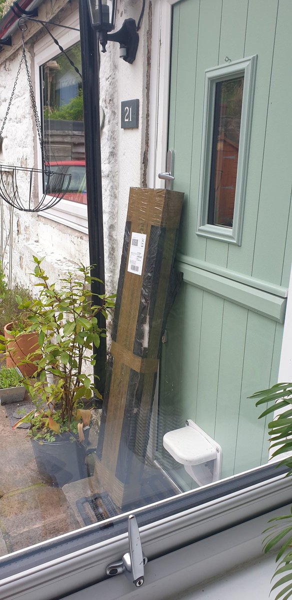 So I am imprisoned in my own home as I can't press the handle down enough to open the door! 🤨