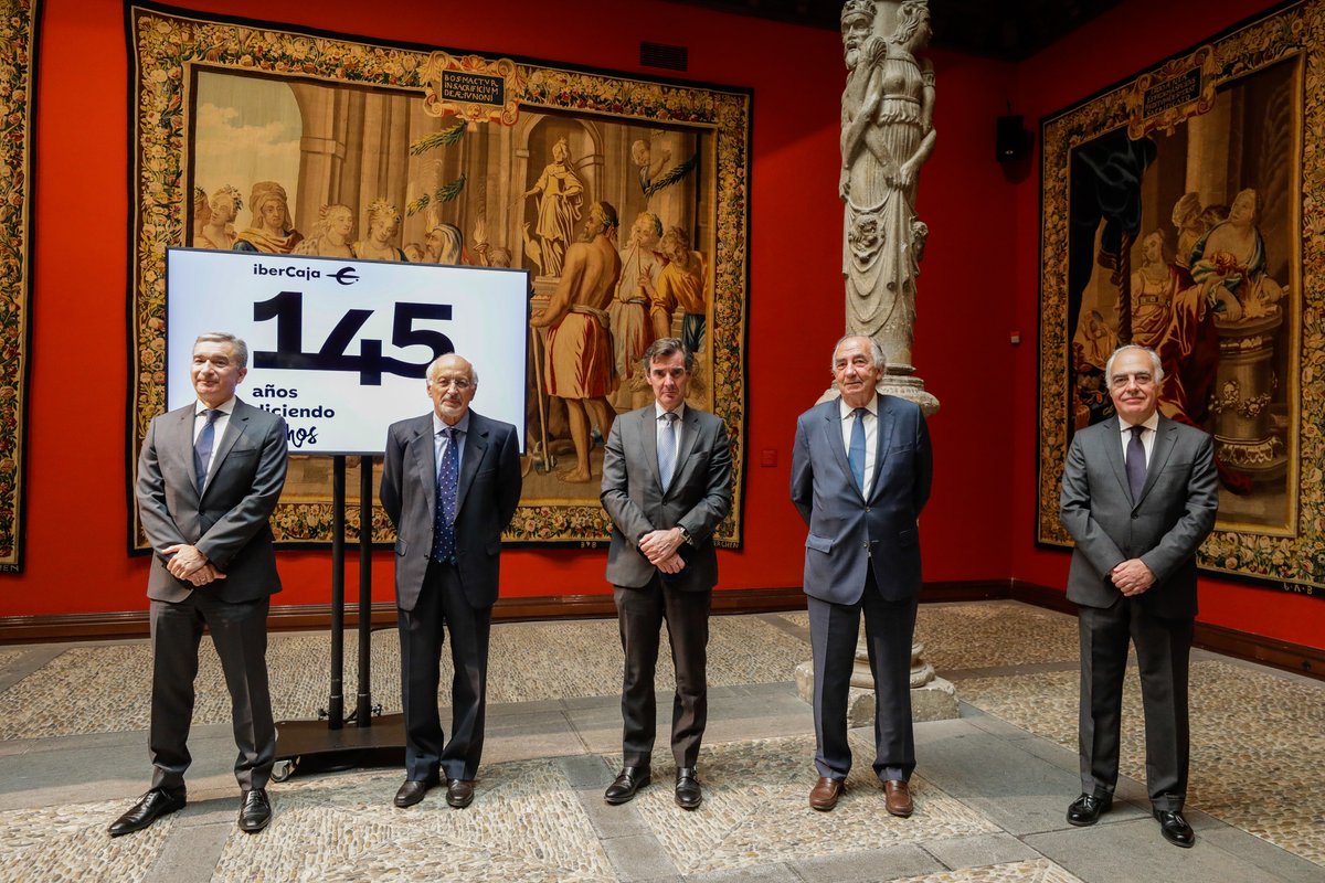 ibercaja's tweet photo. ✔ @ibercaja celebra 145 años de historia con unas consolidadas fortalezas y con una hoja de ruta propia hacia el futuro

📄 Todos los detalles en https://t.co/LSNDtG8XGH https://t.co/w5xHpU1j8r