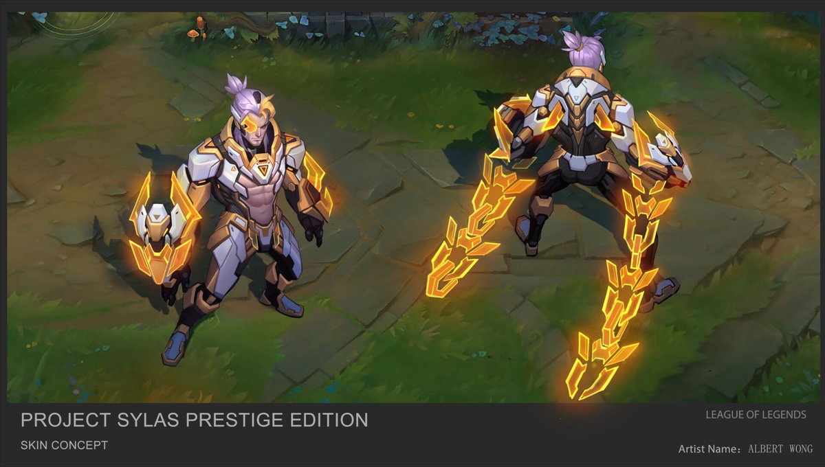 JumaraloHexCore's tweet photo. Prestige Project Sylas Concept Art by Albert Wong

https://t.co/O8PrqTizeG https://t.co/E7FZvZ9cFX