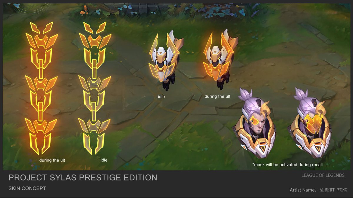 JumaraloHexCore's tweet photo. Prestige Project Sylas Concept Art by Albert Wong

https://t.co/O8PrqTizeG https://t.co/E7FZvZ9cFX