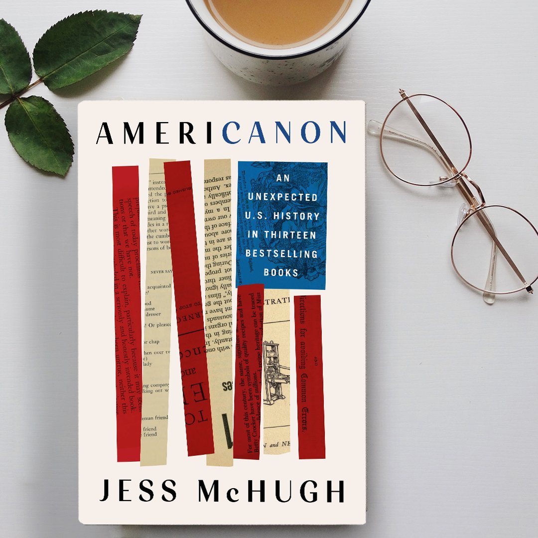 This fascinating and remarkable history of thirteen books that defined a nation from <a href="/MchughJess/">Jess McHugh</a> is coming out next week!

Learn more about the book at bit.ly/Americanon and head over to our Instagram for the chance to win a copy!