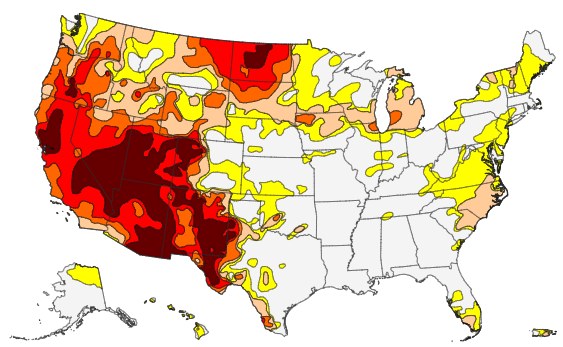 MinuteMan_WX's tweet photo. The latest drought conditions across the U.S. show some improvement from Texas into the plains thanks to the heavy rain this past week. https://t.co/mWuZdZGqsq