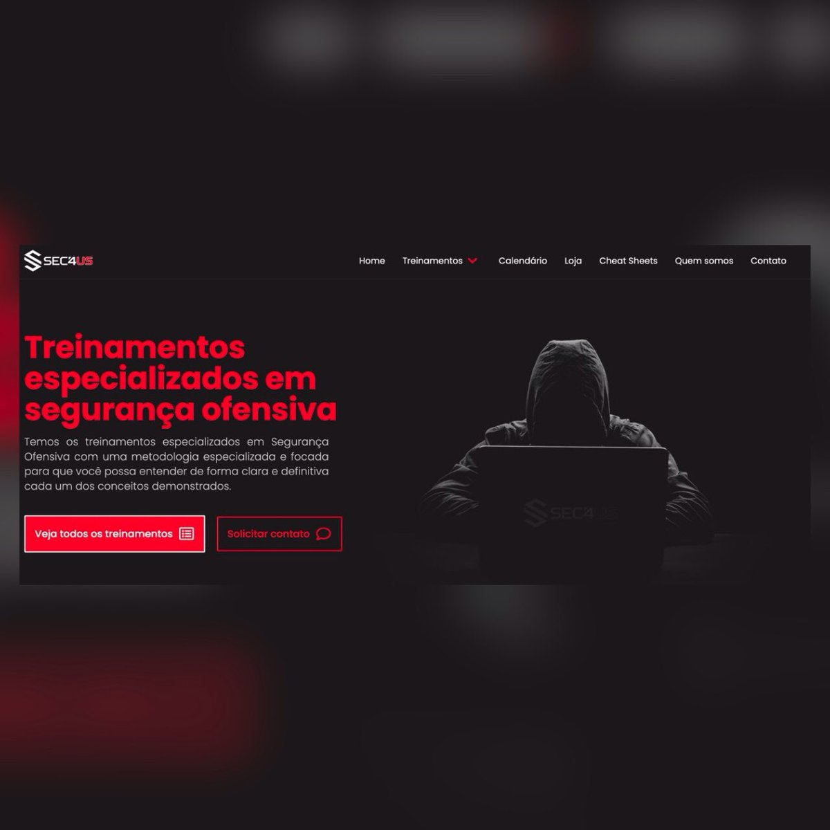 helvioju's tweet photo. Temos o prazer em anunciar que acabamos de lançar um novo site, muito mais moderno, robusto e responsivo. O Novo site traz de forma atualizada todas as informações como agenda e instrutores.
Site: https://t.co/O8jICJkLi7 #sec4us #offensivesecurity #pentest https://t.co/tckH6X18Nc