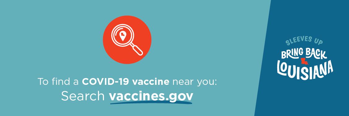 SleevesUpLA's tweet photo. Are you ready to geaux #SleevesUp and get your FREE, SAFE, and EASY vaccine? Visit the link below to find a vaccine near you and join your community in the effort to #BringBackLouisiana.
https://t.co/Dpo9WAQulj https://t.co/L4KKr6Fg2s
