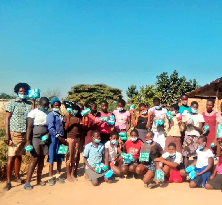 friendsofhopley's tweet photo. Passed through Hopley today to deliver some pads. Thanks to our friends in South Africa for ensuring dignity for our girls❤
@Ethel_Evidence you were missed.
 #MenstrualHygieneDay2021 https://t.co/Y8PVKUR8Rm