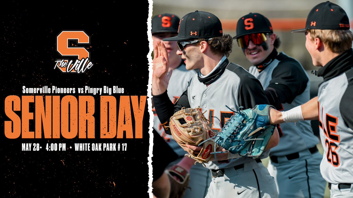 villebaseballnj's tweet photo. SENIOR DAY
Somerville (17-3)
๐
Pingry (15-9)
โ๏ธ4:00 pm- Ceremony to start at 3:30
๐White Oak Park # 17
#reload21 https://t.co/G4OtVlVhGw