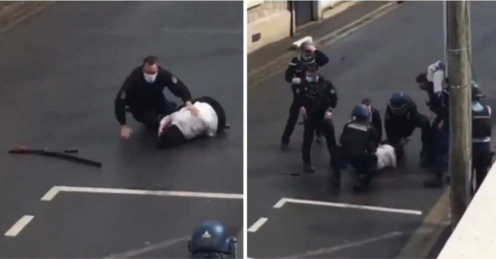 VIDÉO | L'impressionnante interpellation filmée d’une femme armée d'un fusil par les gendarmes

• Relayée ce jeudi sur les réseaux sociaux, cette scène s'est en fait déroulée le 14 mai à Butry-sur-Oise et s'est heureusement terminée sans blessé

➡️ l.leparisien.fr/Fpu5