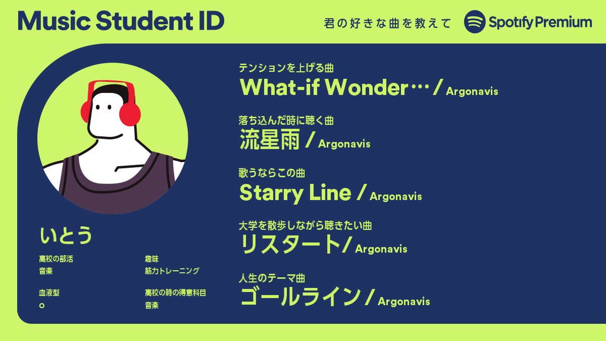 系羽 看到響社聲優們都在玩所以也做了一張聽的歌太雜所以超級難選www就先只放日文歌音楽を通じて友達とつながろう Music Student Id Spotify Premium Odx2rf Plurk