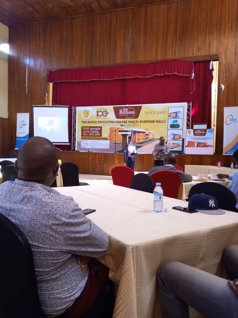 The #SHACK@100 1Billion campaign is a fundraising strategy for the construction of the souvenir project in celebration of 100years of St. Henry's College Kitovu. <a href="/ShackAlumni/">SHACKOBA</a>
