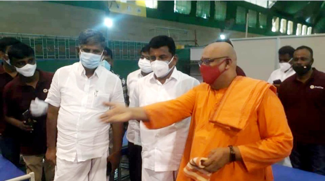 aks_aiadmk's tweet photo. இன்று பெரியநாயகன்பாளைம் இராமகிருஷ்ண வித்யாலயாவில் #JewelOne சார்பில் அமைக்கப்பட்ட கோவிட் சென்டரை பார்வையிட்ட போது.கவுண்டம்பாளையம் சட்டமன்ற உறுப்பினர் PRG அருண்குமார் அவர்களும். காரமடை மேற்கு ஒன்றிய செயலாளர் ஜீவானந்தம் அவர்களும்
@PRGArunkumar
#கொரோனாவை_வெல்வோம்
#கொரோனாவை_ஓழிப்போம் https://t.co/y3BdbZAIQd