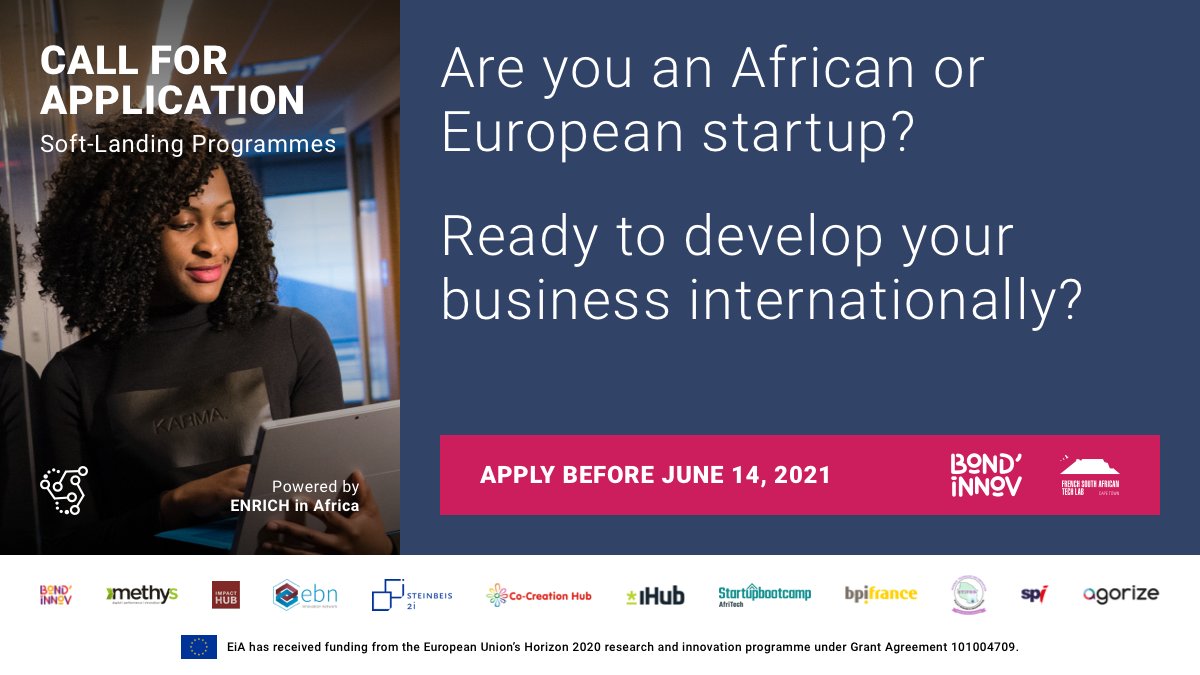 FSAT_Labs's tweet photo. SOFT LANDING PROGRAM

Bond'Innov and FSAT Labs, are taking the lead on a series of soft-landing programmes offering selected entrepreneurs the opportunity to expand their business into another continent. 

Read the full article to learn more:
https://t.co/TRFSch5Fx2

 #ApplyNow https://t.co/LXO2RkQkVg