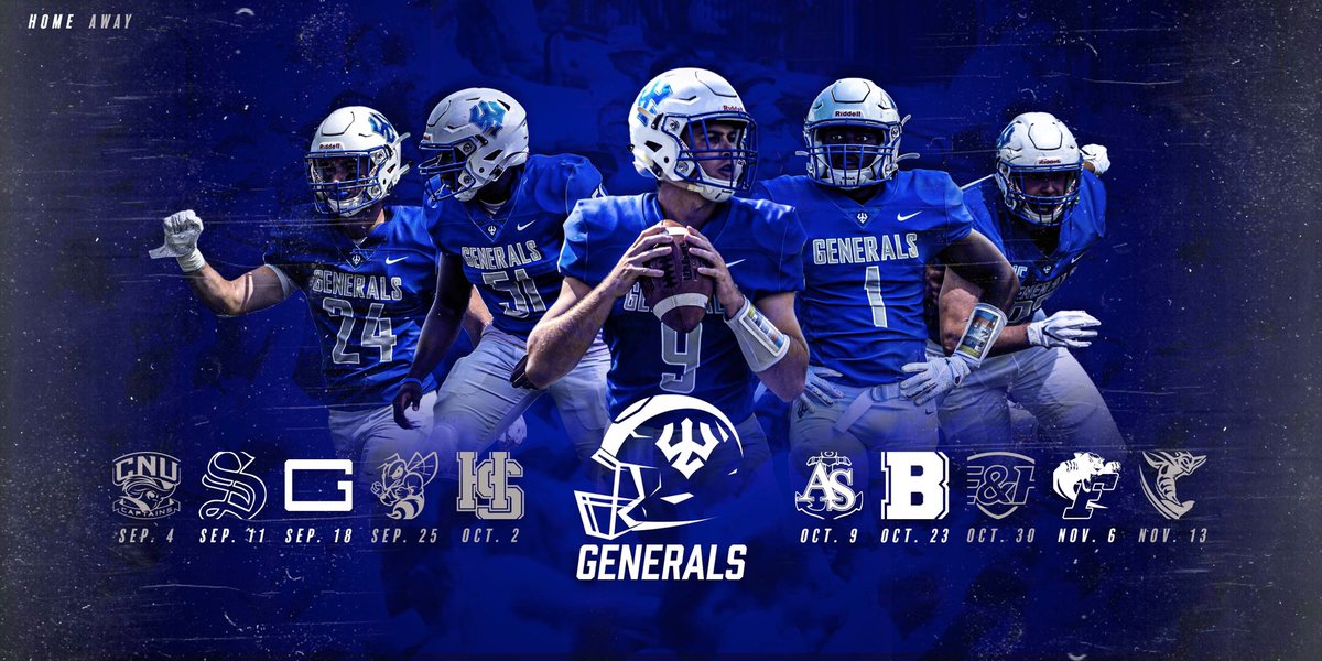 Generals_Fball's tweet photo. 🚨SCHEDULE RELEASE 🚨

In 99 days we’ll take the field again. We. Can’t. Wait!

#AllInAllTheTime https://t.co/jvIEKvD7pc