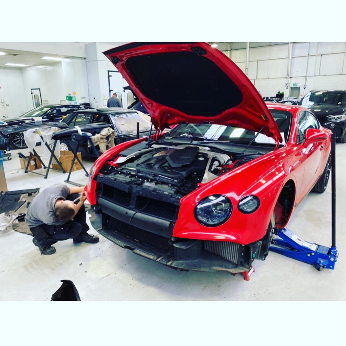 Young apprentice Micheal or McLaren Mike is now nearing competition with his NVQ level 2 in what has been a difficult past year or so his technique &amp; tidiness may still need work but he’s made great strides since his return to the business! Well done McL Mike 🌟#Apprenticeship