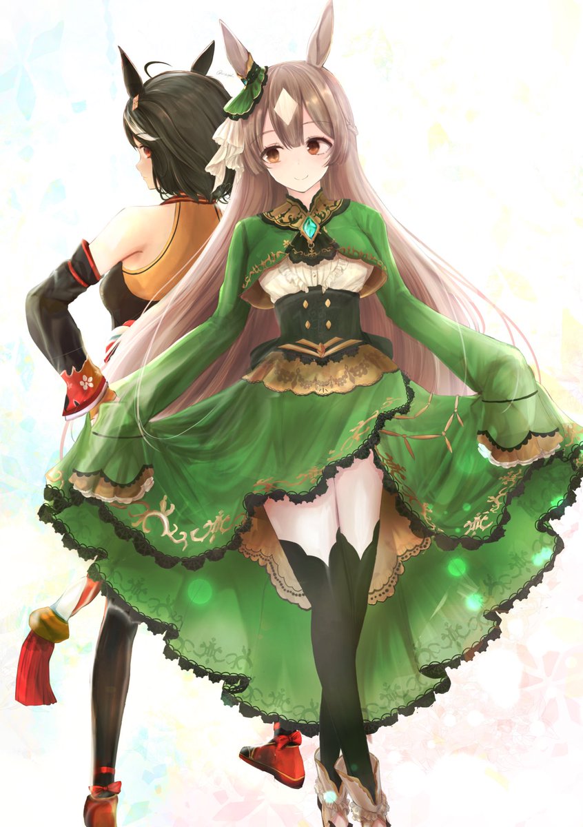 ー 2人なら ー ウマ娘 キタサンブラック サトノダイヤモンドpic Twitter Com Nbd7txodqq Wnaph