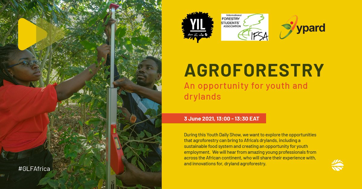 YPARD (@ypard) on Twitter photo Do not miss out on this Youth Daily Show segment happening next Wednesday, June 3rd at 1:00pm EAT! <a href="/IFSAdotnet/">International Forestry Students Association</a> <a href="/GlobalLF/">Global Landscapes Forum (GLF)</a> <a href="/YIL_initiative/">Youth In Landscapes Initiative (YIL)</a> #agroforesry #youthinagriculture Do not miss out on this Youth Daily Show segment happening next Wednesday, June 3rd at 1:00pm EAT! <a href="/IFSAdotnet/">International Forestry Students Association</a> <a href="/GlobalLF/">Global Landscapes Forum (GLF)</a> <a href="/YIL_initiative/">Youth In Landscapes Initiative (YIL)</a> #agroforesry #youthinagriculture