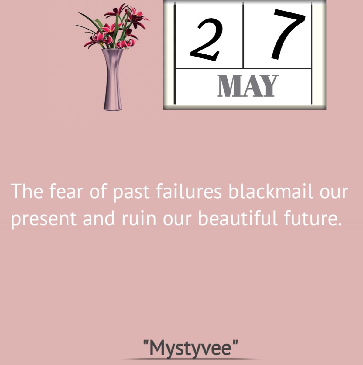 MystyveeK's tweet photo. #MayDay2021
#Motivation
#Mmystyveemotivate https://t.co/9XFPXPFzuL