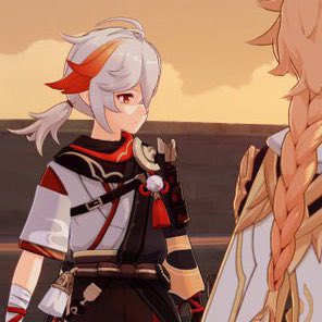 huacchino's tweet photo. congrats genshin impact for being the only game that has a kadehara kazuha https://t.co/fubcb3AVkp