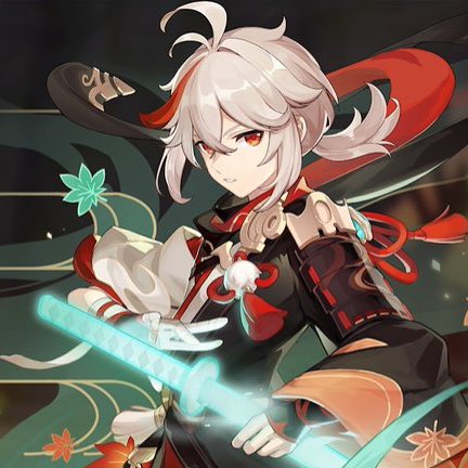 huacchino's tweet photo. congrats genshin impact for being the only game that has a kadehara kazuha https://t.co/fubcb3AVkp