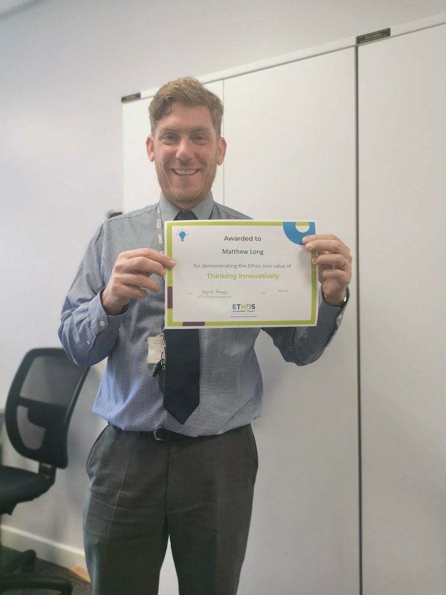 Very proud to be a part of such a great team! #reachacademy #ethosacademytrust