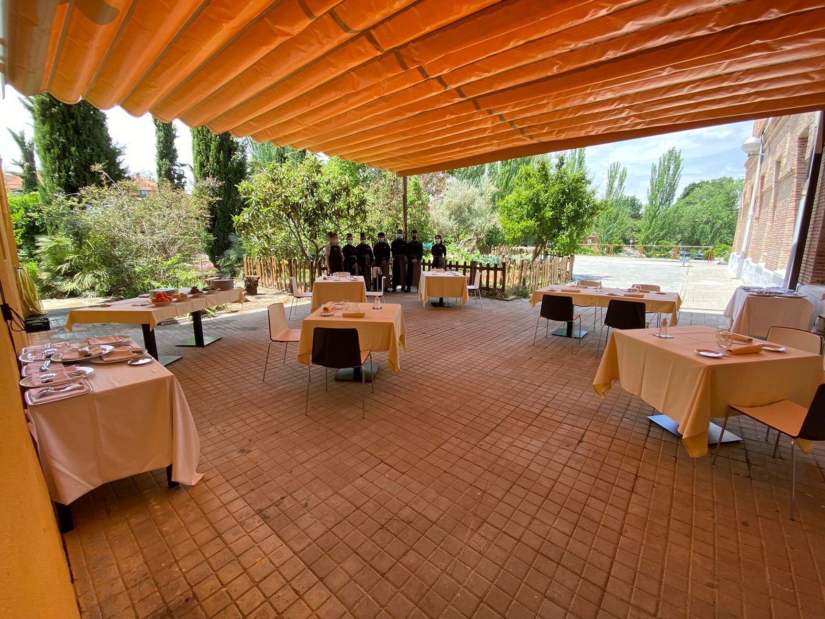 Primer servicio en nuestra terraza!!! 💚💚💚