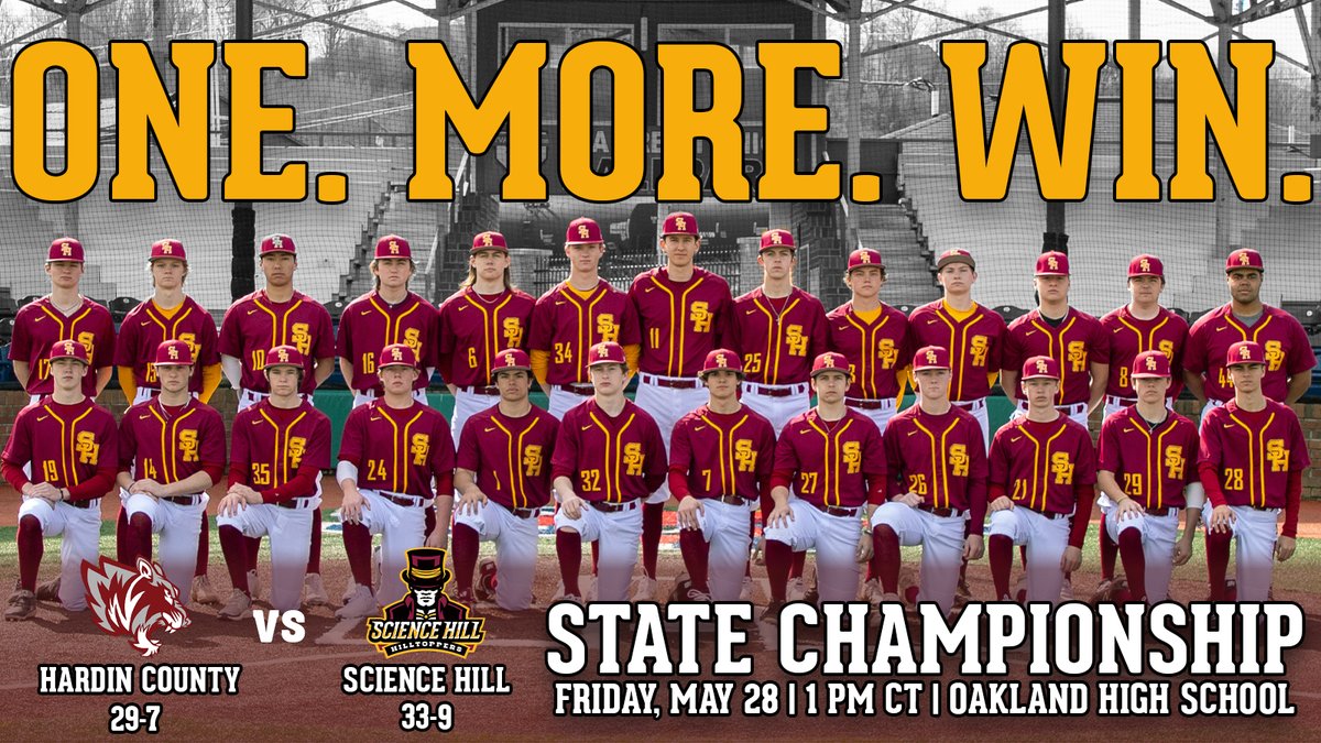 If you hear loud noises coming from Johnson City this afternoon, don't be alarmed. Our Toppers are playing for a state 🏆. 

These young men have dreamed of this moment, now they have a chance to cement their legacy. Do it for the ones that came before you.  Go get'em fellas.