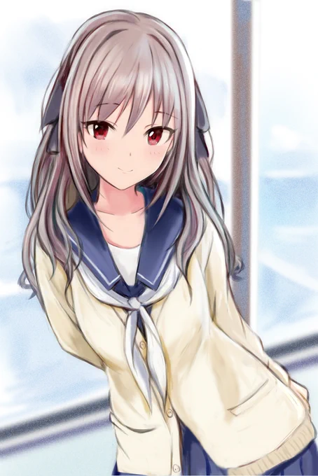 寝過ごした蘭子さん描いた 