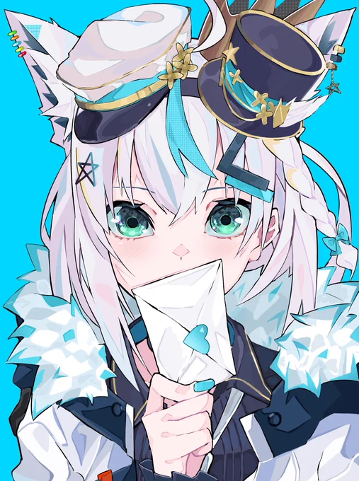 絶対最強アイドル狐 
#絵フブキ 