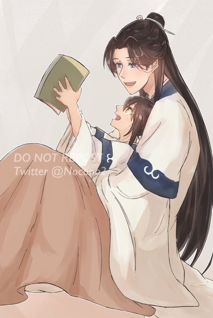 「チビ洋に想いを馳せすぎてしんどいので、前描いた絵を修正した

#XueXiao 」|Nocono🌿のイラスト