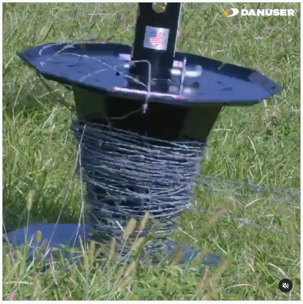 DanuserCompany's tweet photo. Have you ever seen the Python #WireWinder at work? It’s oddly satisfying! #OddlySatisfying

See this Instagram video by @danusercompany https://t.co/oIaxRYZ4dJ

#wire #barbedwire #smoothwire #fencing #fencebuilding #danuser #danuserattachments #farmlife #homestead #weekendproject https://t.co/itqaGofzJx