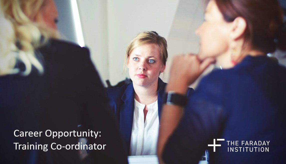 FaradayInst's tweet photo. Looking for a new career opportunity? Want to contribute to enhancing peoples’ knowledge, #skills & aspirations.
Our Training Co-ordinator will provide high quality administrative support to ensure the smooth running of training courses.
Apply by 11 June https://t.co/pDaoWucf3y https://t.co/DirkGZPhpF