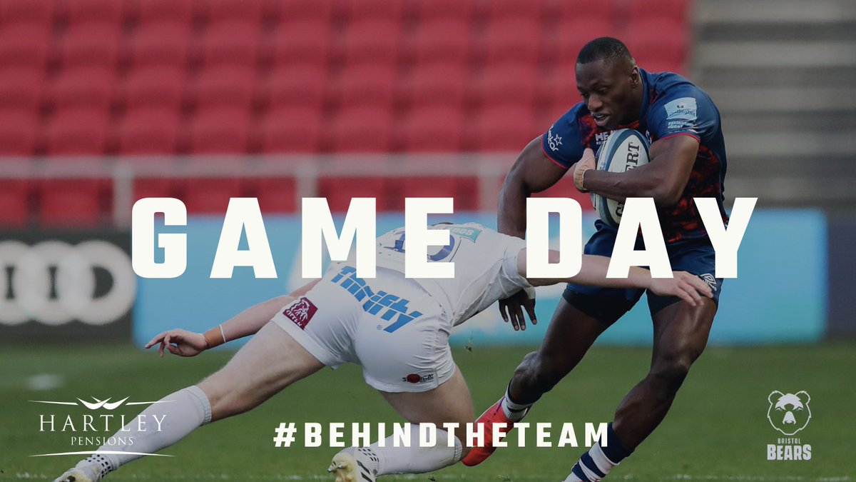 HartleyPensions's tweet photo. There are five match points up for grabs tonight, four of which would seal a home semi! It's a great incentive for the boys who are up against a very tough @SaleSharksRugby team. Let's do this @BristolBears! #SALvBRI #BristolBears #GallagherPremiership #HartleyPensions https://t.co/rxxu9ZSDcK