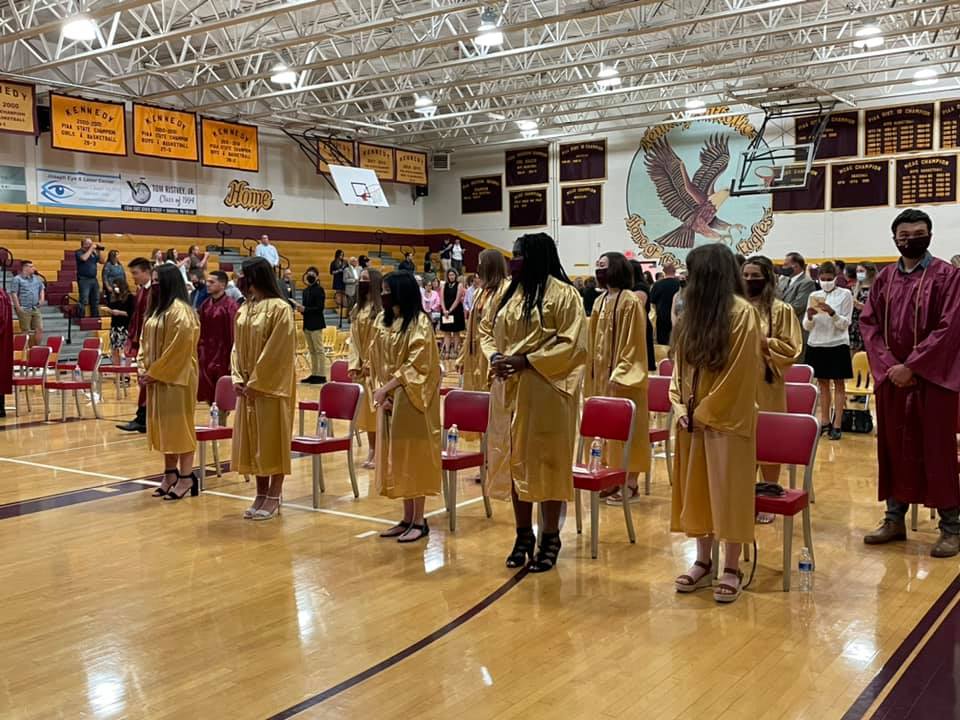 A beautiful Baccalaureate Mass celebrated by Fr. Glen and Fr. Tom Whitman. We’re all so proud of our seniors. Christo Servire. #FridayVibes #catholicschool #Classof2021