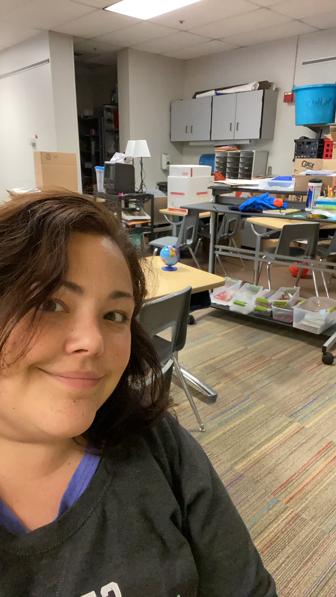 What’s behind me isn’t even half of it....so much packing today. I will always be one of the Stars at #theSLATE but I’m SO excited to become a part of the <a href="/PerryMSWolves/">Perry Middle School</a> pack! #changecanbegood #itsworthit ❤️
