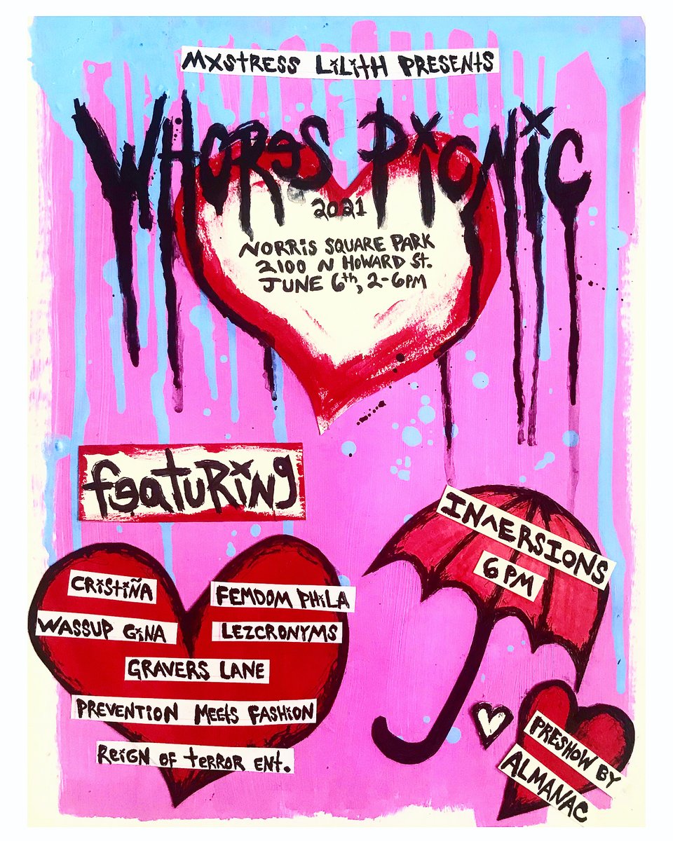 I'll be spinning tunes with the loves <a href="/graverslane/">Okurrrri</a> @WassupGina June 6th at Norris Square Park 2pm-&gt;onwards. Come out and support your local SWrs- click link below for all deets!!