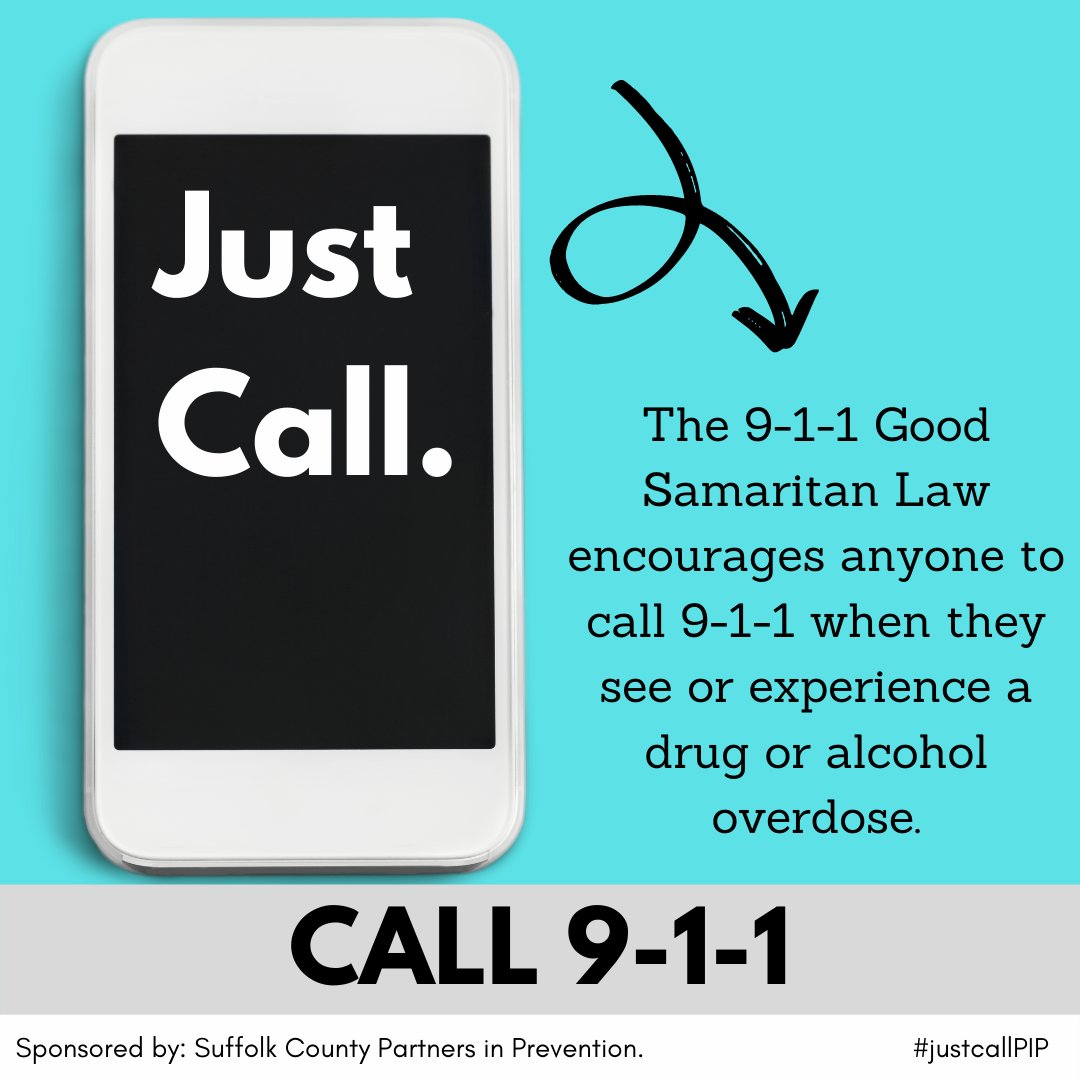 GSBCoalition's tweet photo. During an overdose emergency, bystanders are often too scared to call for help for a variety of reasons. The Good Samaritan Law empowers you to #JustCall to save someone’s life.
Check out the link in our bio for links to more information. #JustCall #SCPartnersInPrevention https://t.co/3gzw8UixOp