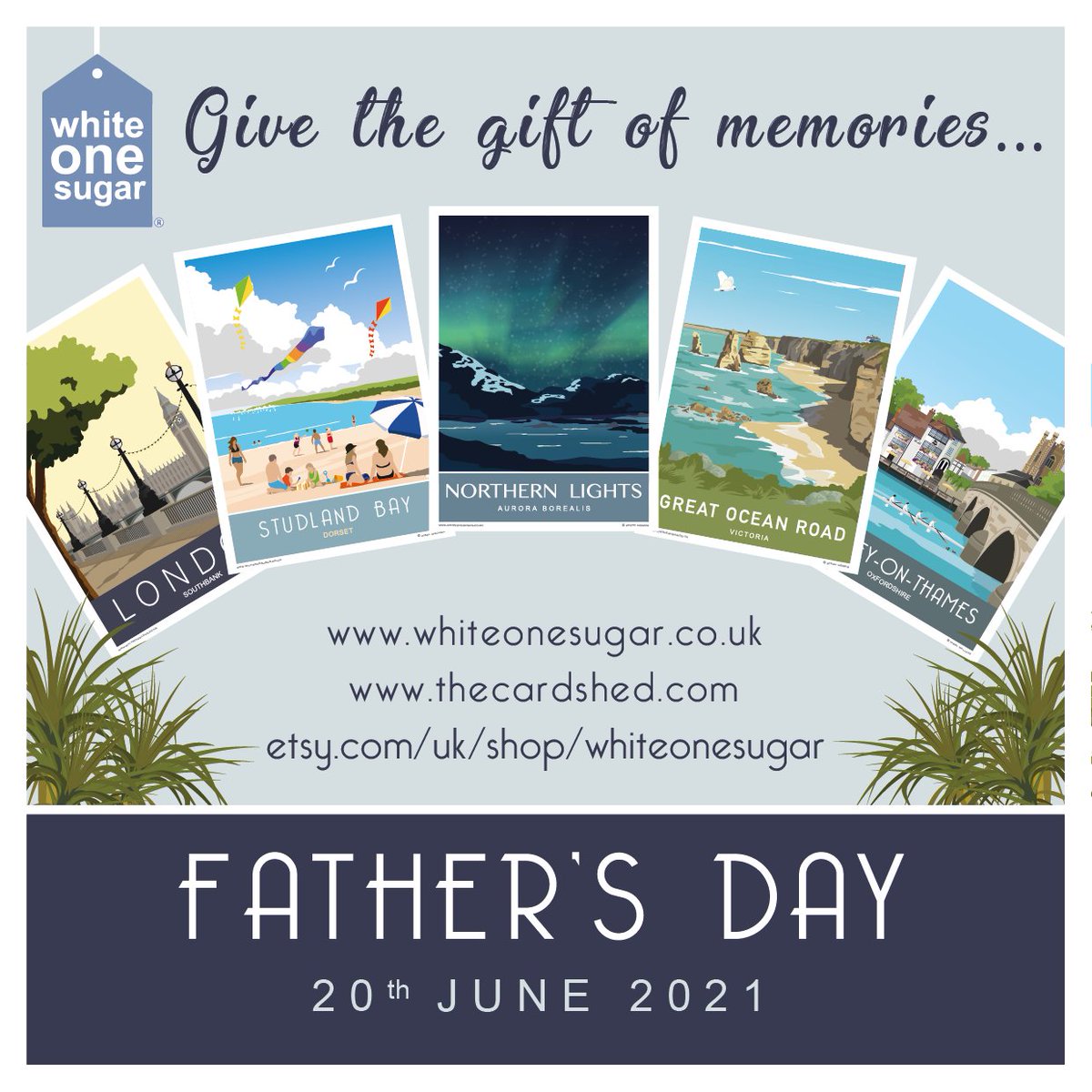 Father's Day is just around the corner...

whiteonesugar.co.uk
thecardshed.com
etsy.com/uk/shop/whiteo… 

#fathersdaygifts #FatherAndSon #fatheranddaughter #fathersday2021 #FathersDayGift #fathersday #father