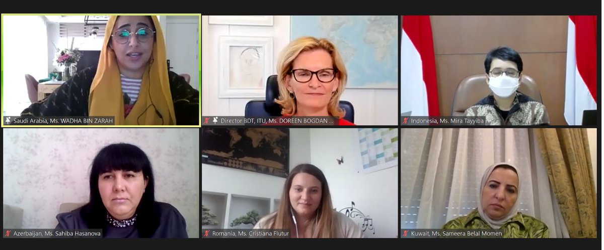 Pleasure to launch today the Call for Mentors in the mentorship programme of the Network of Women 4 #ITUWTDC.

I invite our members to join the programme to inspire &amp; empower women on our journey towards #ITUWTDC &amp; beyond!

itu.int/en/ITU-D/Confe…