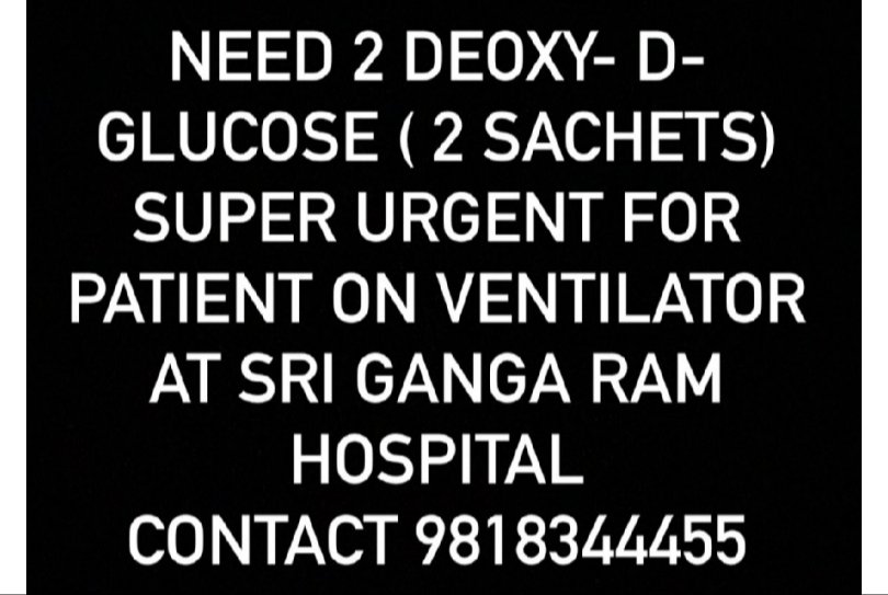ParamjitSSarna's tweet photo. Please help them.
@DRDO_India @drreddys @drharshvardhan @ArvindKejriwal @SatyendarJain @HardeepSPuri @M_Lekhi @srinivasiyc @PMOIndia @CMODelhi @MoHFW_INDIA https://t.co/G8ZysTJUno