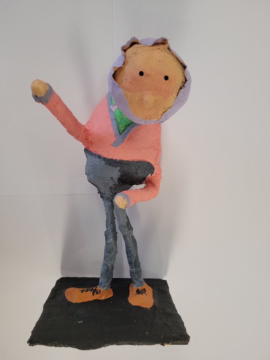 VC_Art1's tweet photo. ***3D FIGURES***
Fantastic 3D figures completed by #MsTynans 1st year Visual Art students. Great work everyone ๐@VirCollege @jctVisualArt @CavMonETB #Sculpture #VisualArt #Creativity ๐จ๐ผ https://t.co/Z0HBrHolu1