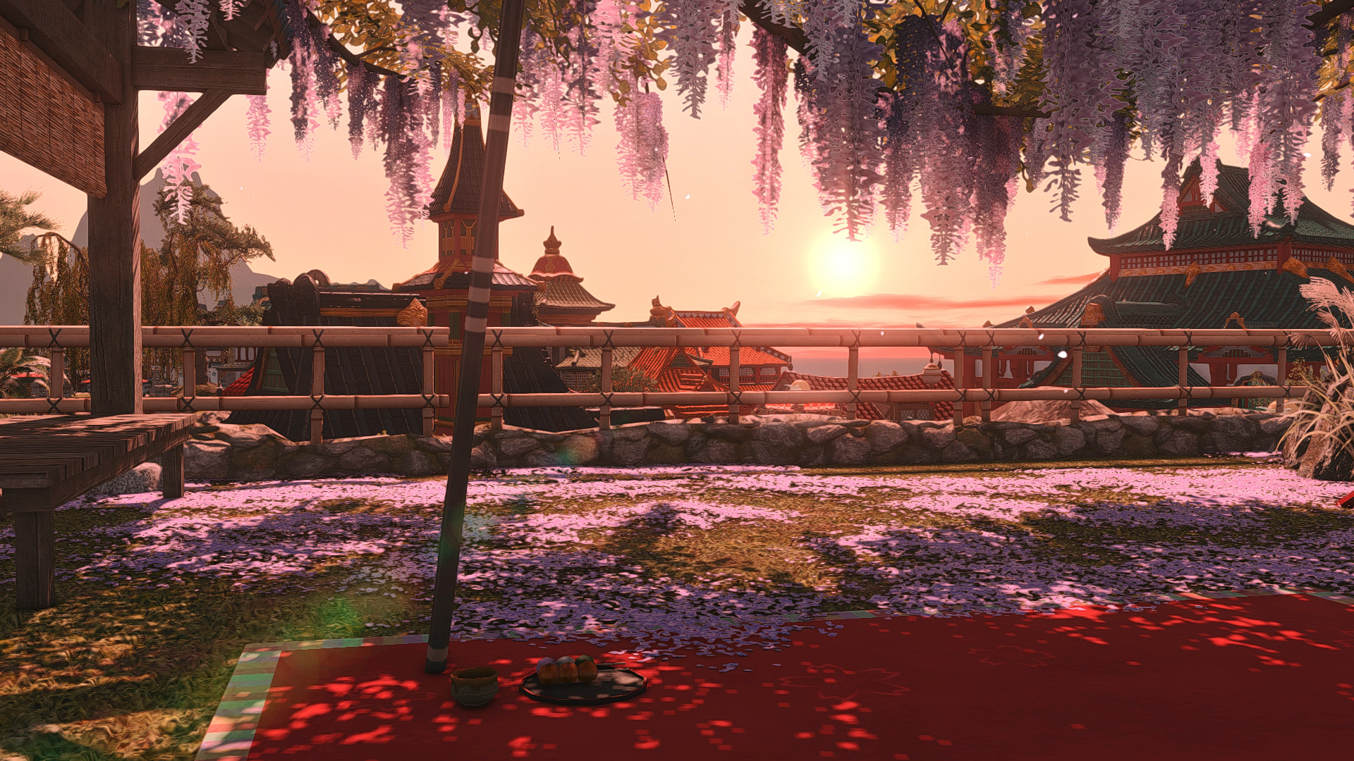 Bwin4l Those New Eastern Wisteria Are Absolutely Gorgeous Love Everything About Them Their Size Their Asymmetry The Built In Petal Carpet And Petal Rain Excellent Addition To The Housing Catalog パッチ5 55のイースタン ウィステリア