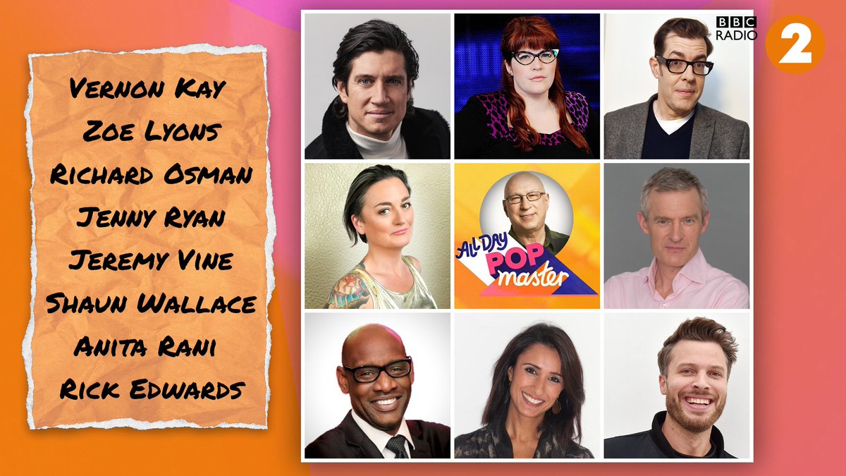 Have you heard? Our very own <a href="/rickedwards1/">Rick Edwards</a> will be taking part in <a href="/BBCRadio2/">BBC Radio 2</a>'s iconic all-day #Popmaster from 7.30am tomorrow! Go show the man some #Impossible love... he's got some stiff competition!