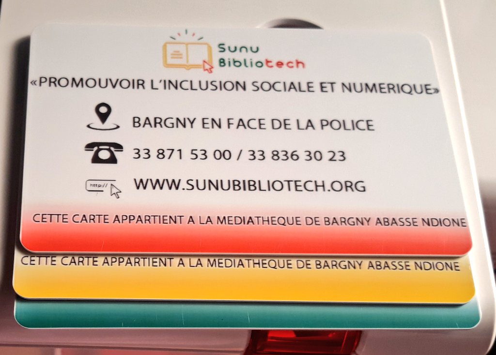 MediatechBargny's tweet photo. Qu'avez-vous prévu pour ce week-end ?
Quel bon livre allez-vous lire ?

De notre côté les inscriptions continues et les 1er cartes de #lecteur sont disponibles en 3 couleurs :
1. Vert pour l'abonnement #Famille
2. Jaune pour l'abonnement #Elève
3. Rouge pour l'abonnement #Adulte https://t.co/fET2xtEk7D