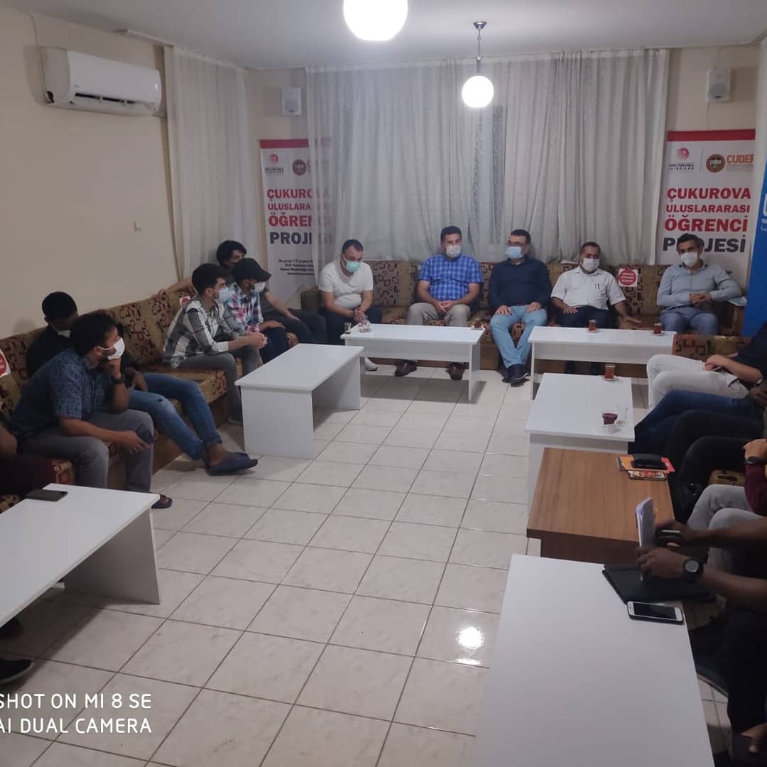 DabanKorkut's tweet photo. Adana İl Göç İdaresi Müdürü M. Cengiz BİLEN kurum çalışanlarını Çukurova Uluslararası Öğrenci Derneğinde ağırladık.

Ziyarette iki kurum arasında yapılacak çalışmalar ele alındı. Öğrencilerimizin soruları cevaplandırılıp,  Zambiya'lı bir öğrencimiz  ülke tanıtımı gerçekleştirdi. https://t.co/8Gz59uCLYY